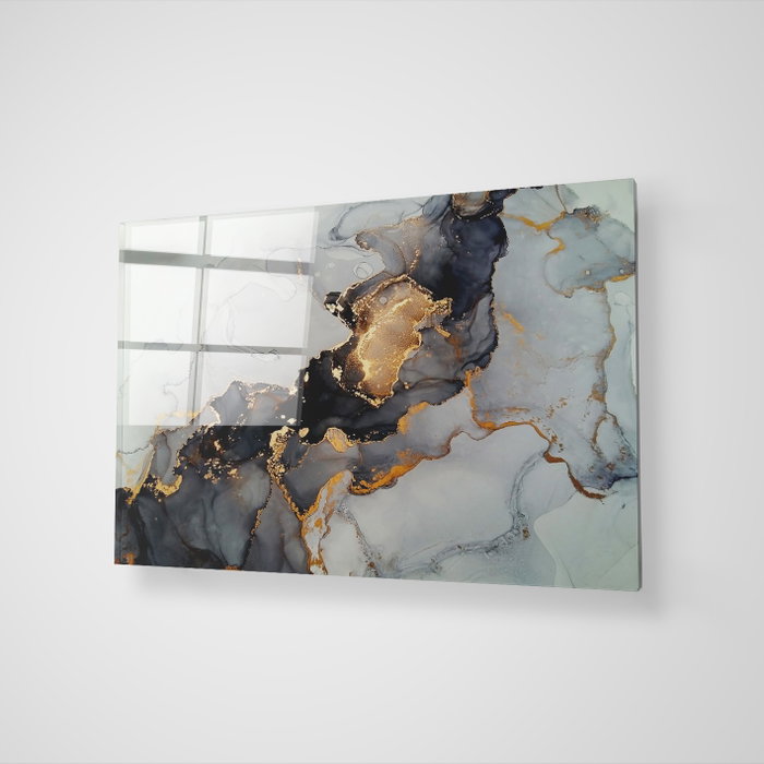 Wallity Cuadro Decorativo de Cristal Templado Multicolor 50 x 70 cm